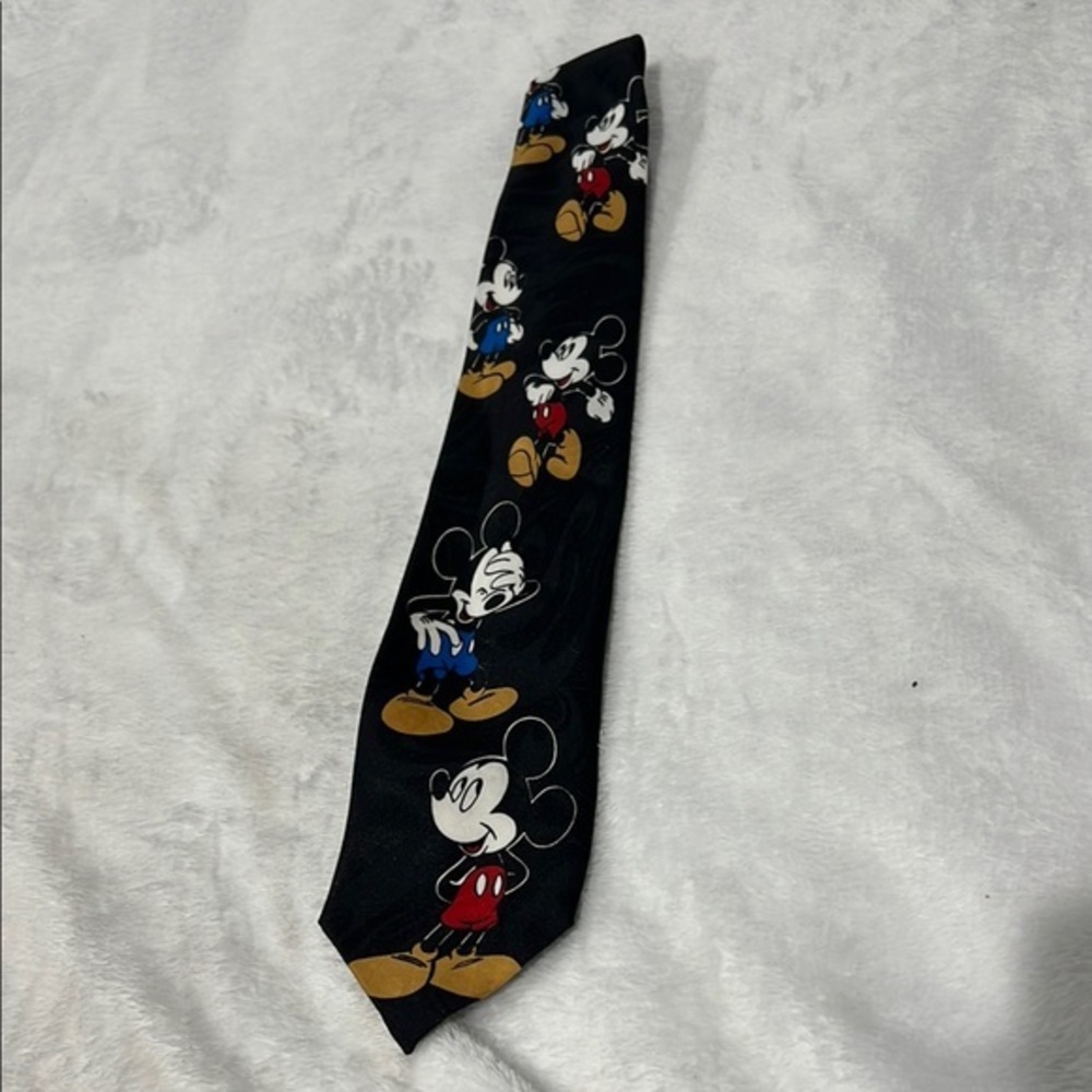Vintage Disney Mickey Mouse Character Tie